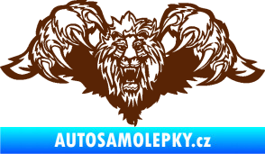 Samolepka Kapota 041 lev hnědá
