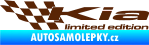 Samolepka Kia limited edition levá hnědá
