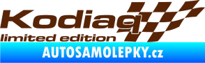 Samolepka Kodiaq limited edition pravá hnědá