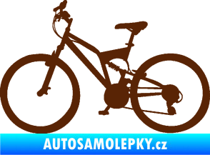 Samolepka Kolo 003 levá hnědá