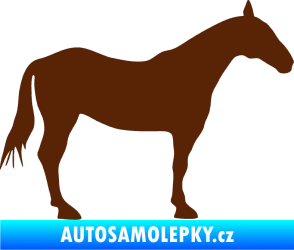 Samolepka Kůň 005 pravá hnědá
