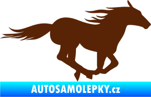 Samolepka Kůň 029 pravá hnědá