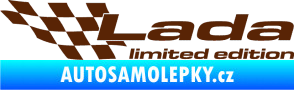 Samolepka Lada limited edition levá hnědá