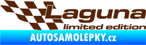 Samolepka Laguna limited edition levá hnědá