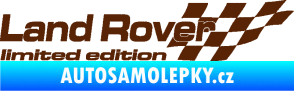 Samolepka Land Rover limited edition pravá hnědá