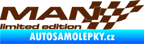 Samolepka MAN limited edition pravá hnědá