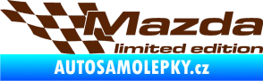 Samolepka Mazda limited edition levá hnědá