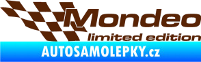 Samolepka Mondeo limited edition levá hnědá