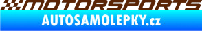 Samolepka Motorsports 001 hnědá