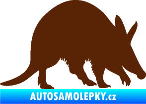 Samolepka Mravenečník 002 pravá hnědá