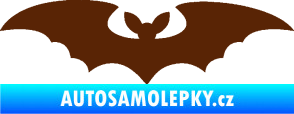 Samolepka Netopýr 006 hnědá