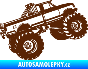 Samolepka Off Road 003 pravá hnědá