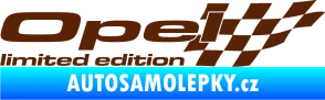 Samolepka Opel limited edition pravá hnědá