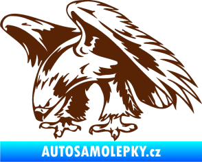 Samolepka Predators 001 levá orel hnědá