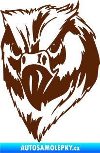 Samolepka Predators 002 levá hnědá