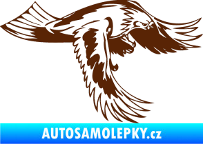 Samolepka Predators 048 pravá hnědá