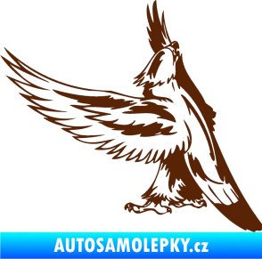 Samolepka Predators 054 levá orel hnědá