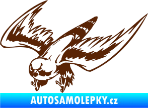 Samolepka Predators 056 levá hnědá