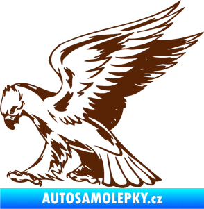 Samolepka Predators 072 levá hnědá