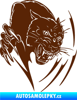 Samolepka Predators 111 pravá puma hnědá