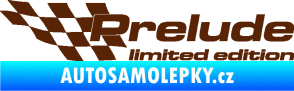 Samolepka Prelude limited edition levá hnědá