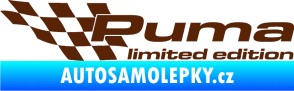 Samolepka Puma limited edition levá hnědá