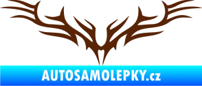 Samolepka Tetování 008 hnědá