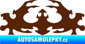 Samolepka Tetování 039 hnědá