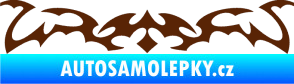 Samolepka Tetování 049 hnědá