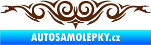 Samolepka Tetování 057 hnědá