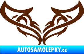 Samolepka Tetování 063 hnědá