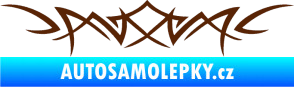 Samolepka Tetování 068 hnědá