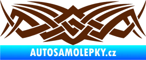 Samolepka Tetování 076 hnědá