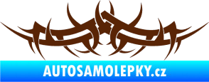 Samolepka Tetování 078 hnědá