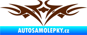 Samolepka Tetování 106 hnědá