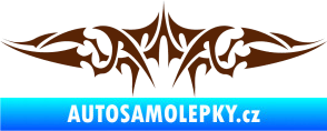 Samolepka Tetování 120 hnědá