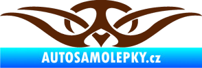 Samolepka Tetování 128 hnědá