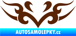 Samolepka Tetování 130 hnědá