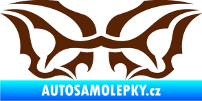 Samolepka Tetování 138 hnědá