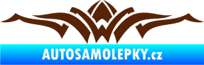 Samolepka Tetování 140 hnědá