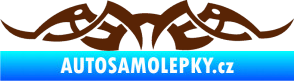 Samolepka Tetování 141 hnědá