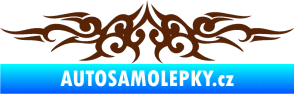 Samolepka Tetování 143 hnědá