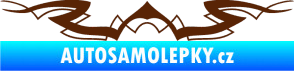 Samolepka Tetování 145 hnědá
