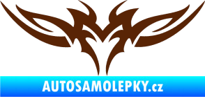 Samolepka Tetování 150 hnědá
