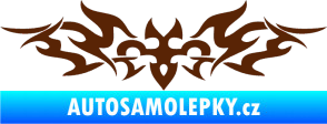 Samolepka Tetování 184 hnědá