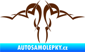 Samolepka Tetování 188 hnědá