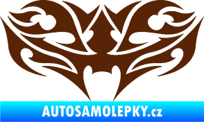 Samolepka Tetování 200 hnědá