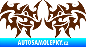 Samolepka Tetování 203 hnědá