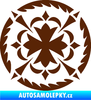 Samolepka Tetování 207 hnědá