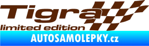 Samolepka Tigra limited edition pravá hnědá